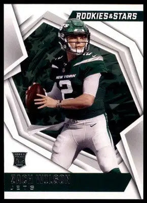 Zach Wilson Rookie 2021 Panini Rookies & Stars #102 New York Jets - Football Card Single