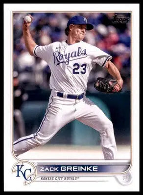 Zack Greinke 2022 Topps Update #US127 Kansas City Royals - Baseball Card Single