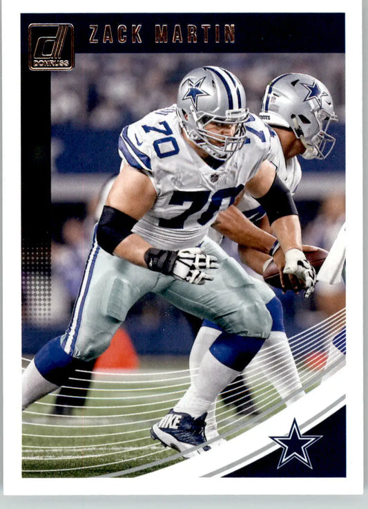 Zack Martin - 2018 Donruss - #77 - Football - Football Card Single