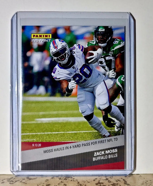 Zack Moss 2020 Panini NFL #13 Football Card Buffalo Bills 1 of 179 - Football Card Single