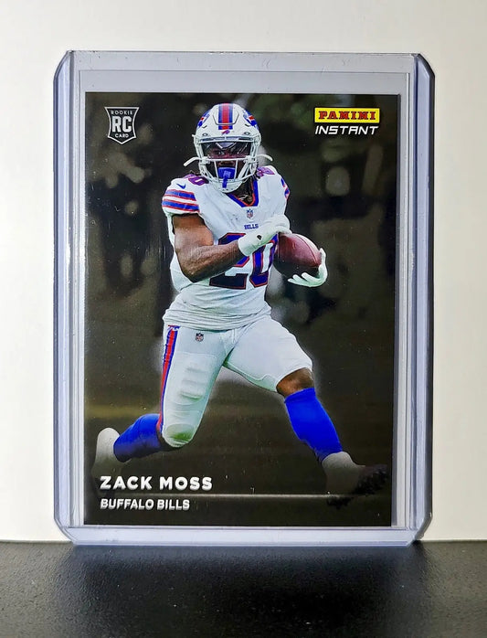 Zack Moss Rookie 2020 Panini NFL #26 Rookie Spotlight Card Buffalo Bills - Football Card Single