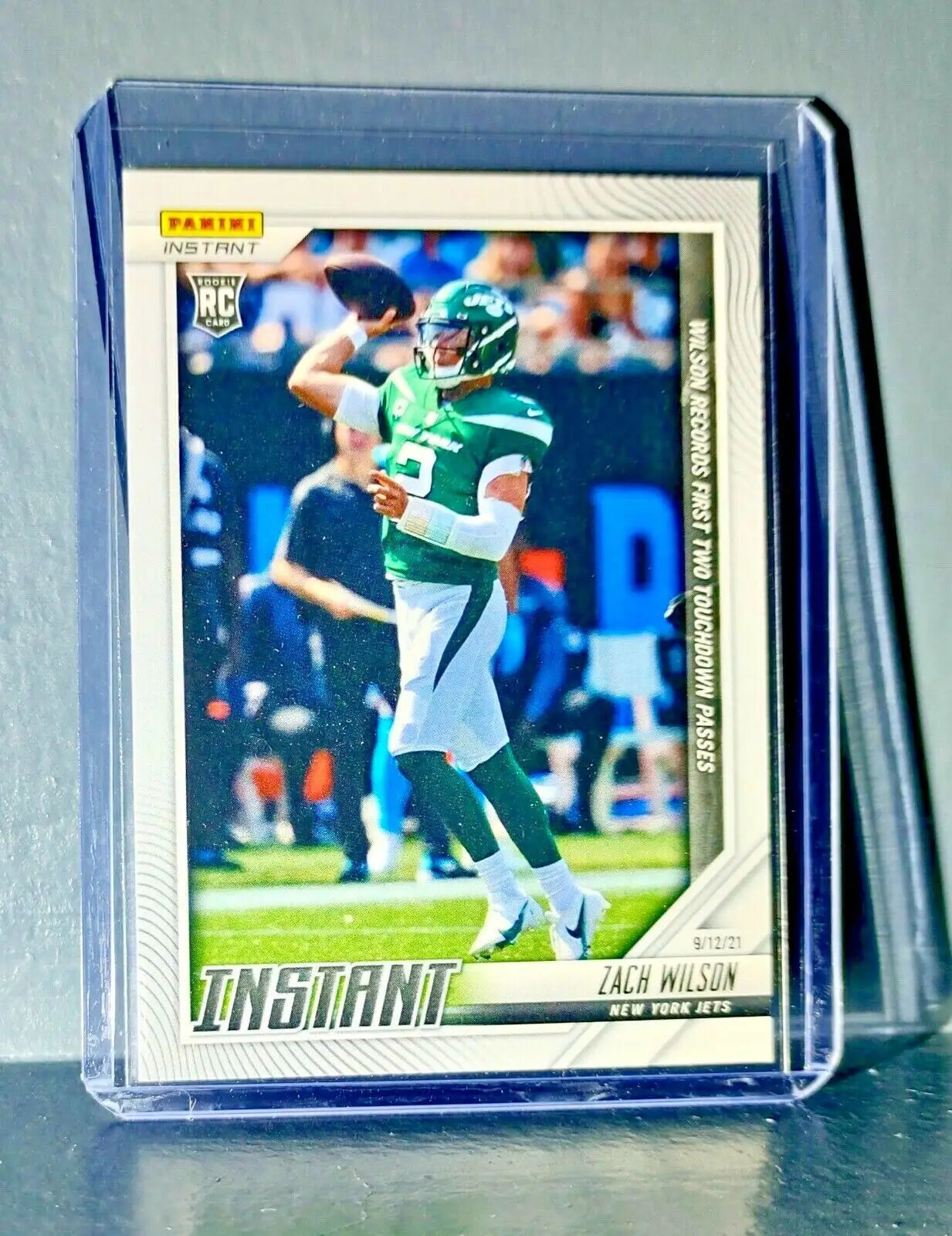 Zack Wilson 2021 Panini NFL Football #15 Rookie Card 1 of 1252 - Football Card Single