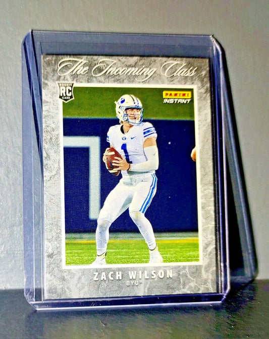 Zack Wilson 2021 Panini NFL The Incoming Class Rookie Football Card 1/3109 - Football Card Single