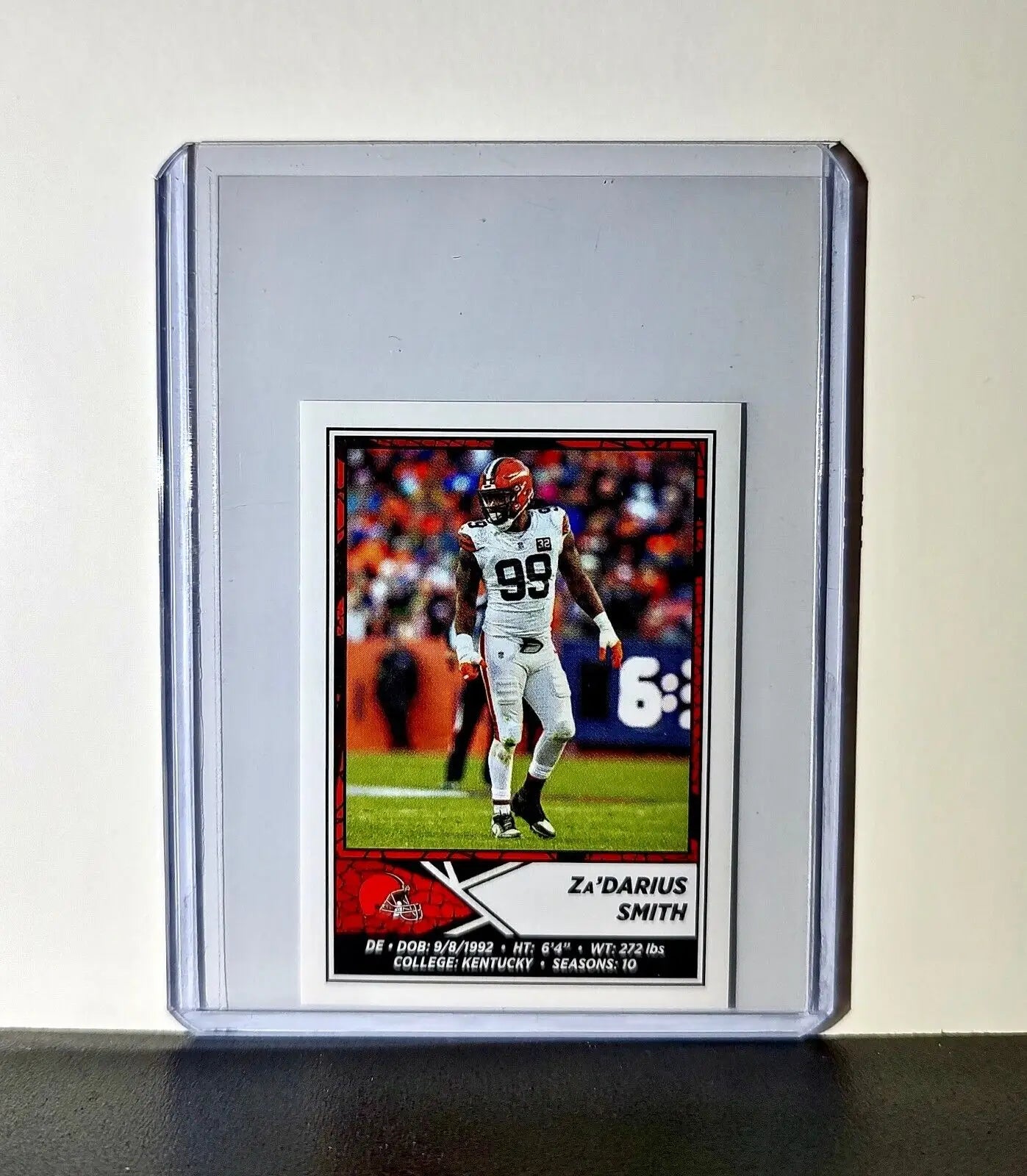 Za’Darius Smith 2024 Panini NFL Sticker #146 Cleveland Browns