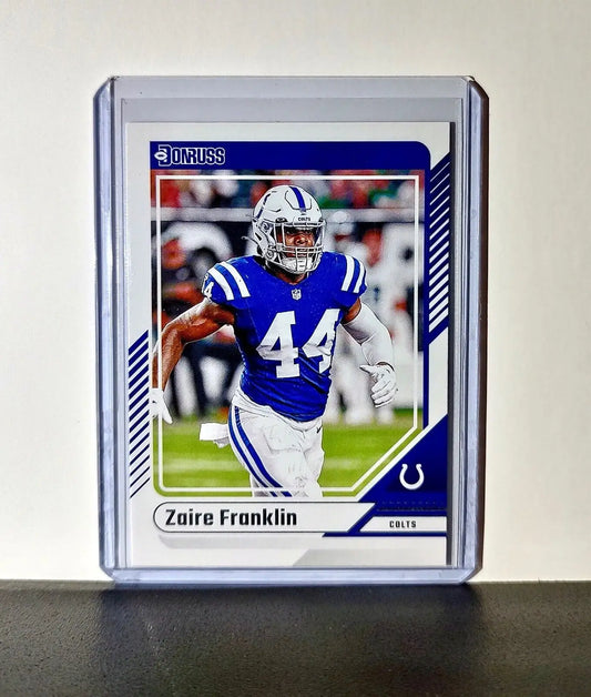Zaire Franklin 2024 Panini Donruss NFL #257 Card Indianapolis Colts - Football Card Single