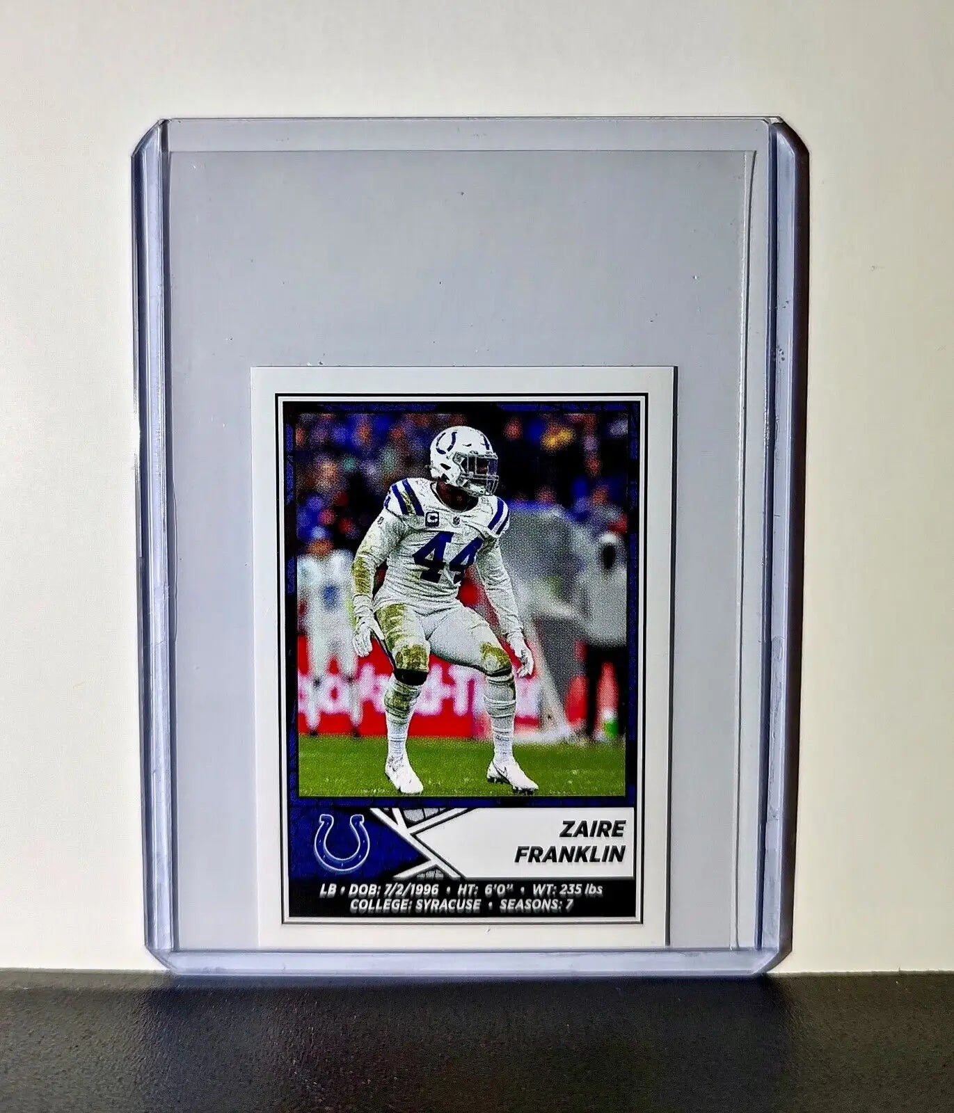 Zaire Franklin 2024 Panini NFL Sticker #197 Indianapolis Colts - Other