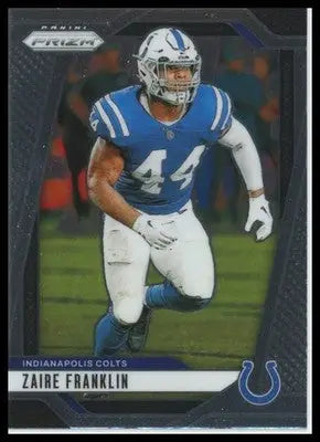 Zaire Franklin 2024 Panini Prizm #124 Indianapolis Colts