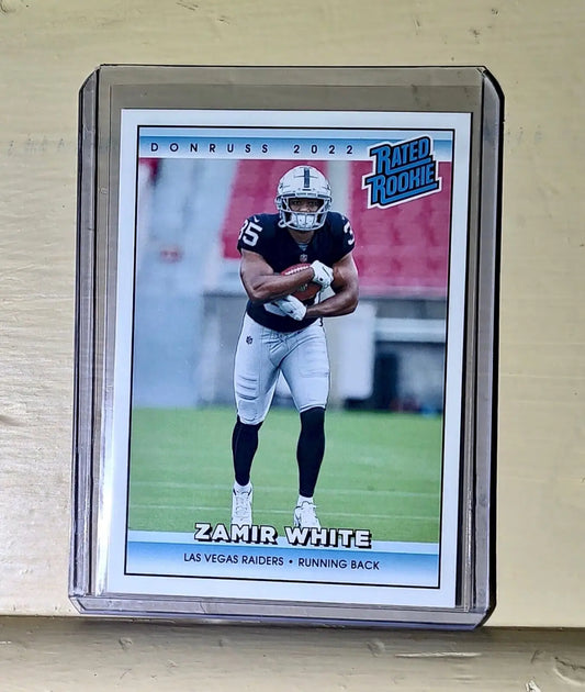 Zamir White 2022 NFL Panini #33 Rated Rookie Retro Football Card 1/4094 1/4094 - Football Card Single