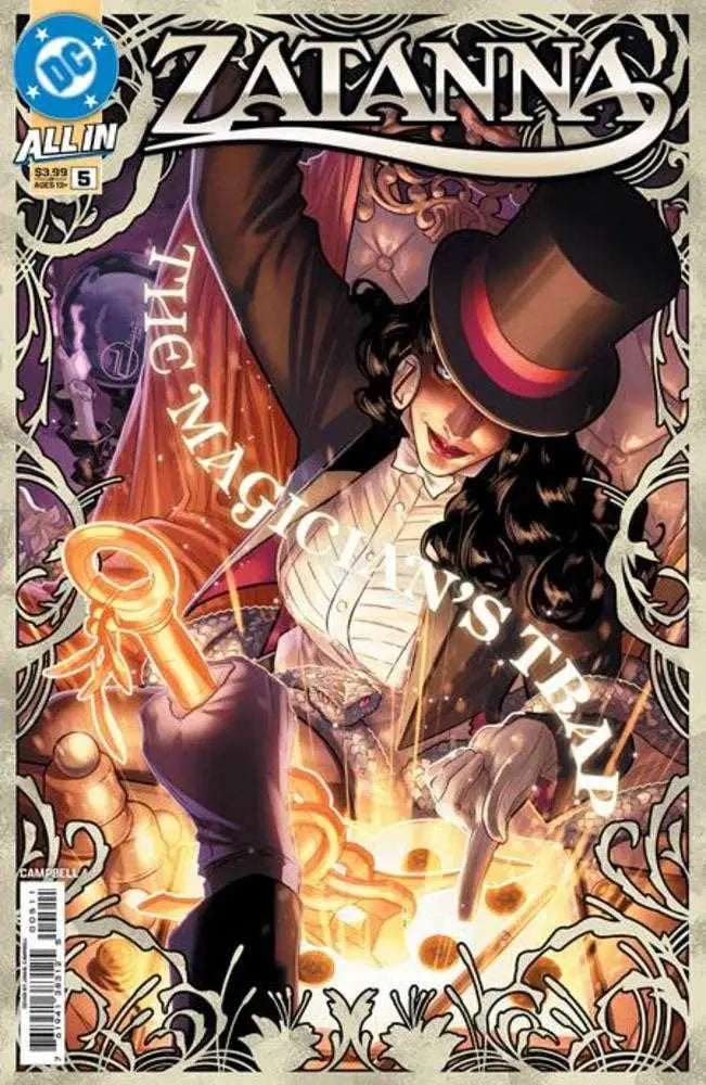 Zatanna #5 (Of 6) Cover A Jamal Campbell - Comic Book