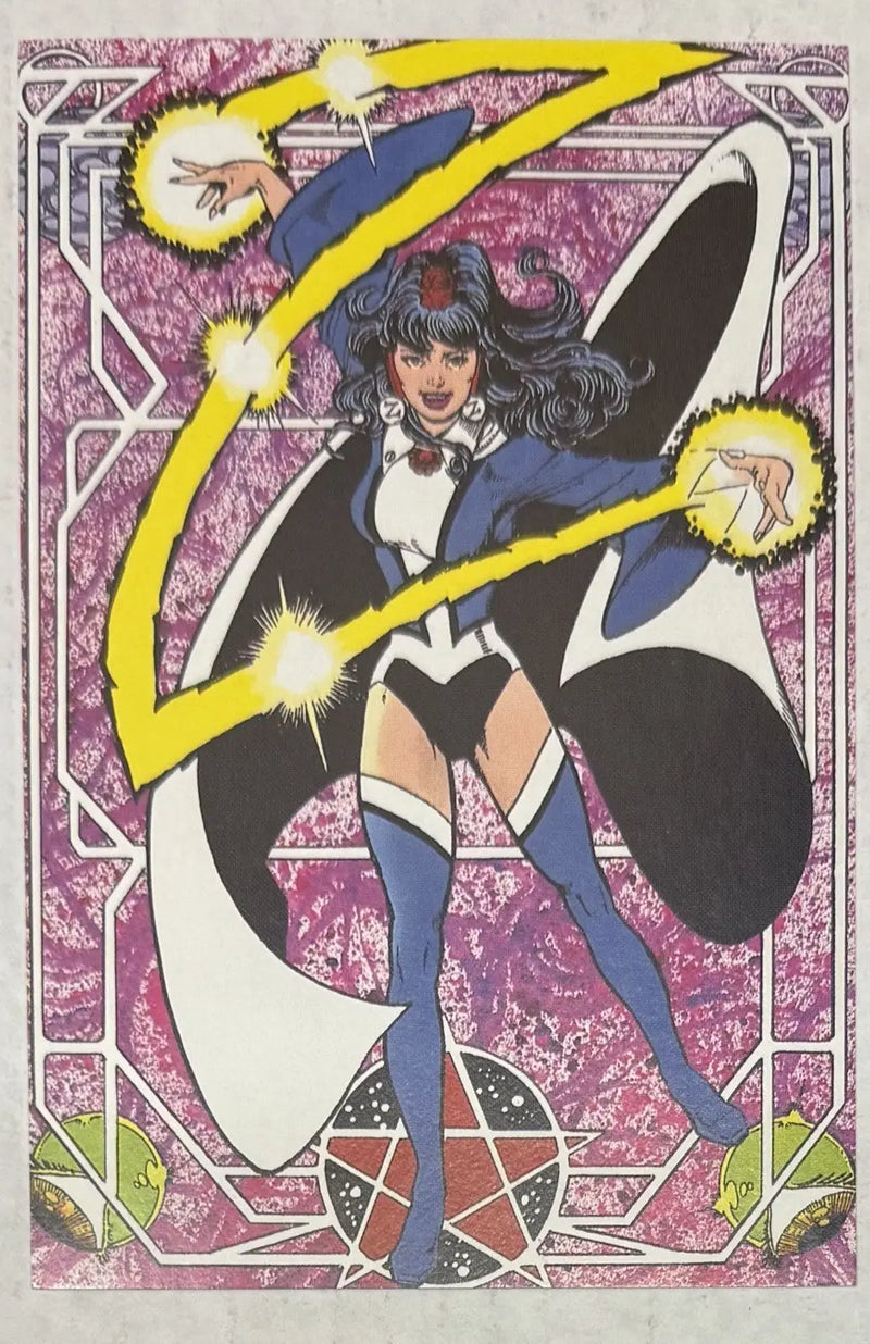 Zatanna Postcard Unposted 1984 DC Comics - Non-Sports Card Single