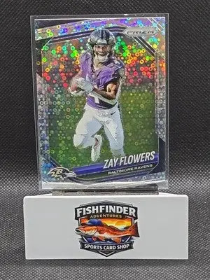 Zay Flowers 2025 Panini Prizm Football No Huddle Baltimore Ravens #106 - Football Card Single