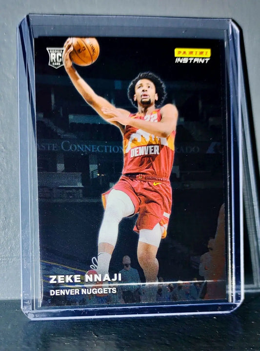 Zeke Nnaji Rookie Spotlight 2020-21 Panini NBA #22 Basketball Card 1 of 1397 - Basketball Card Single