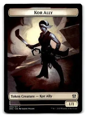 Zendikar Rising #2 Kor Ally Token - Magic Card Single