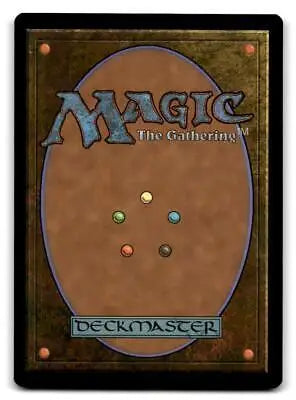 Magic: The Gathering card back for Zendikar Rising trading cards featuring Plains