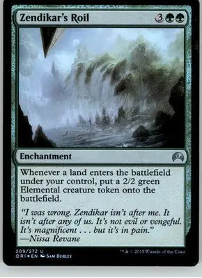 Zendikar’s Roil - Magic Origins - 209 - Foil LP Magic: The Gathering - Magic Card Single