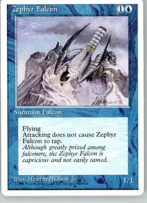 Zephyr Falcon - Fourth Edition ALTERNATE - MP Magic: The Gathering - Magic Card Single