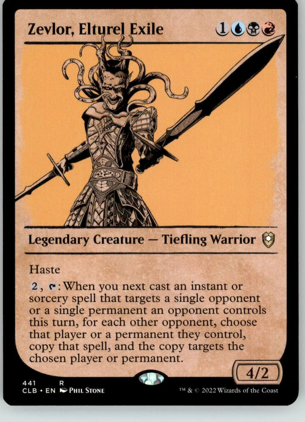 Zevlor Elturel Exile (Showcase) - Battle for Baldur’s Gate - 441 - NM Magic - Magic Card Single