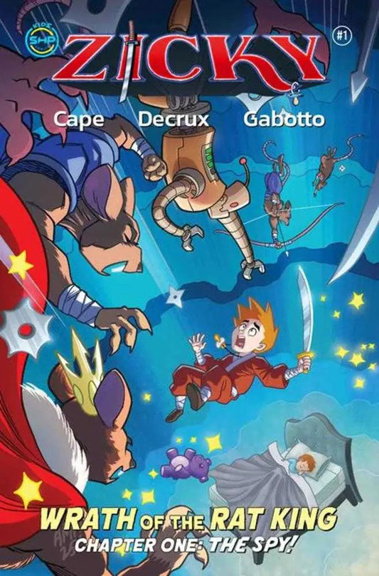 Zicky #1 (Of 5) Cover B Tony Fleecs Variant - Back Issues