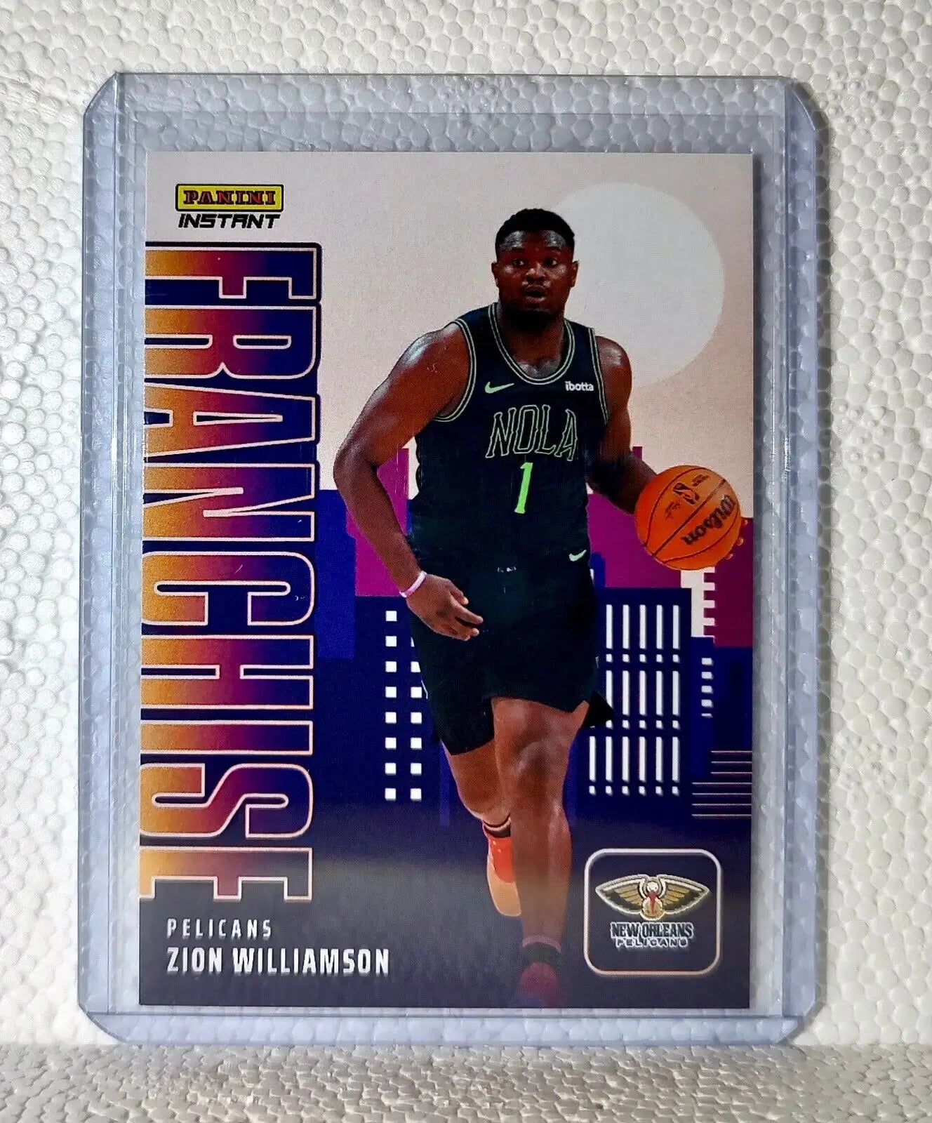 Zion Williamson 2023-24 NBA #20 Franchise Basketball Card Pelicans 1/485 - Basketball Card Single