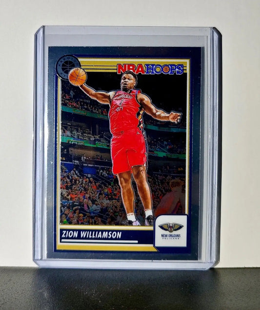 Zion Williamson 2023-24 Panini Premium Stock NBA Hoops #270 Card Pelicans - Basketball Card Single