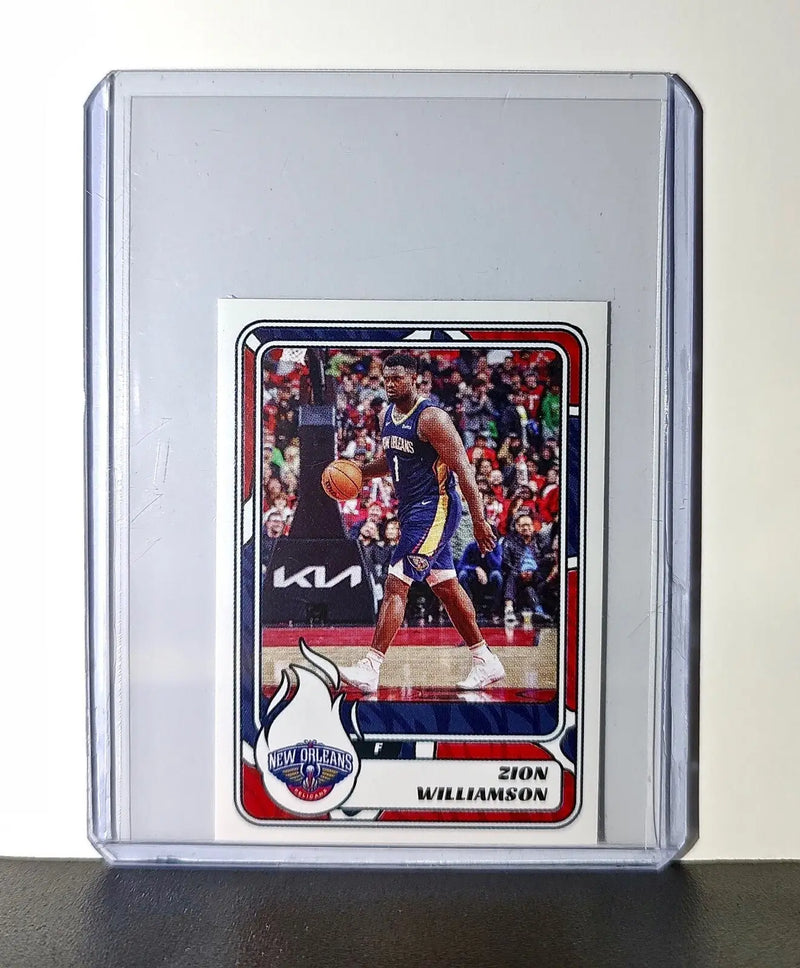 Zion Williamson 2024-25 Panini NBA #398 Sticker Card New Orleans Pelicans - Basketball Card Single