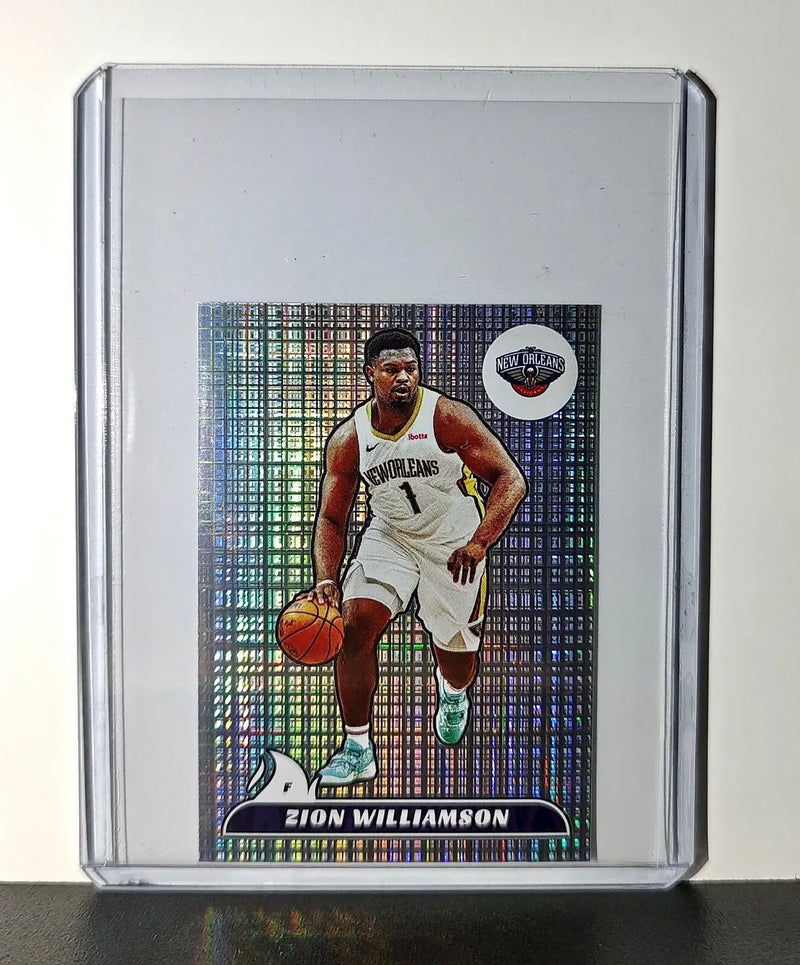 Zion Williamson 2024-25 Panini NBA #410 Foil Sticker Card New Orleans Pelicans