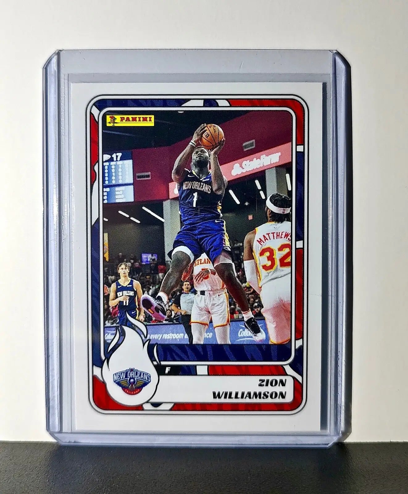 Zion Williamson 2024-25 Panini NBA #43 Sticker Card New Orleans Pelicans - Basketball Card Single