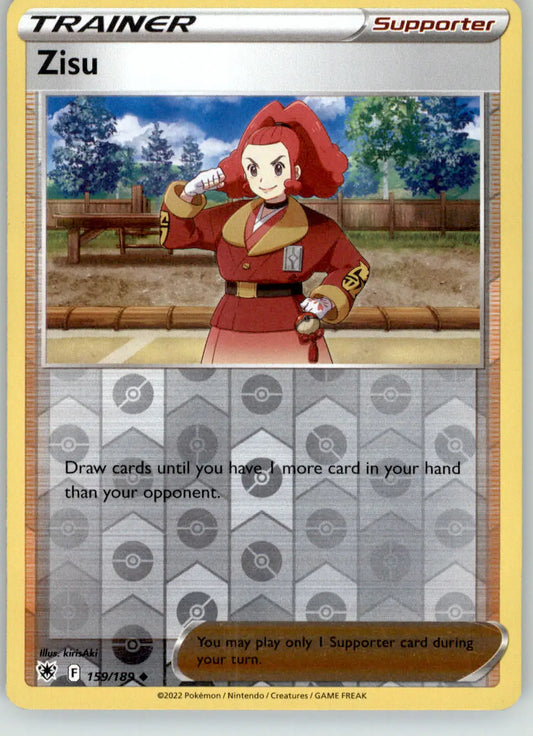 Zisu - Astral Radiance - 159/189 - Reverse Holo LP Pokemon - Pokémon Card Single
