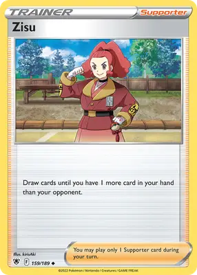 Zisu - Astral Radiance - 159/189 - Reverse Holo LP Pokemon - Pokémon Card Single