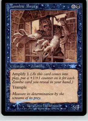 Zombie Brute - Legions - 87 - Foil LP Magic: The Gathering - Magic Card Single