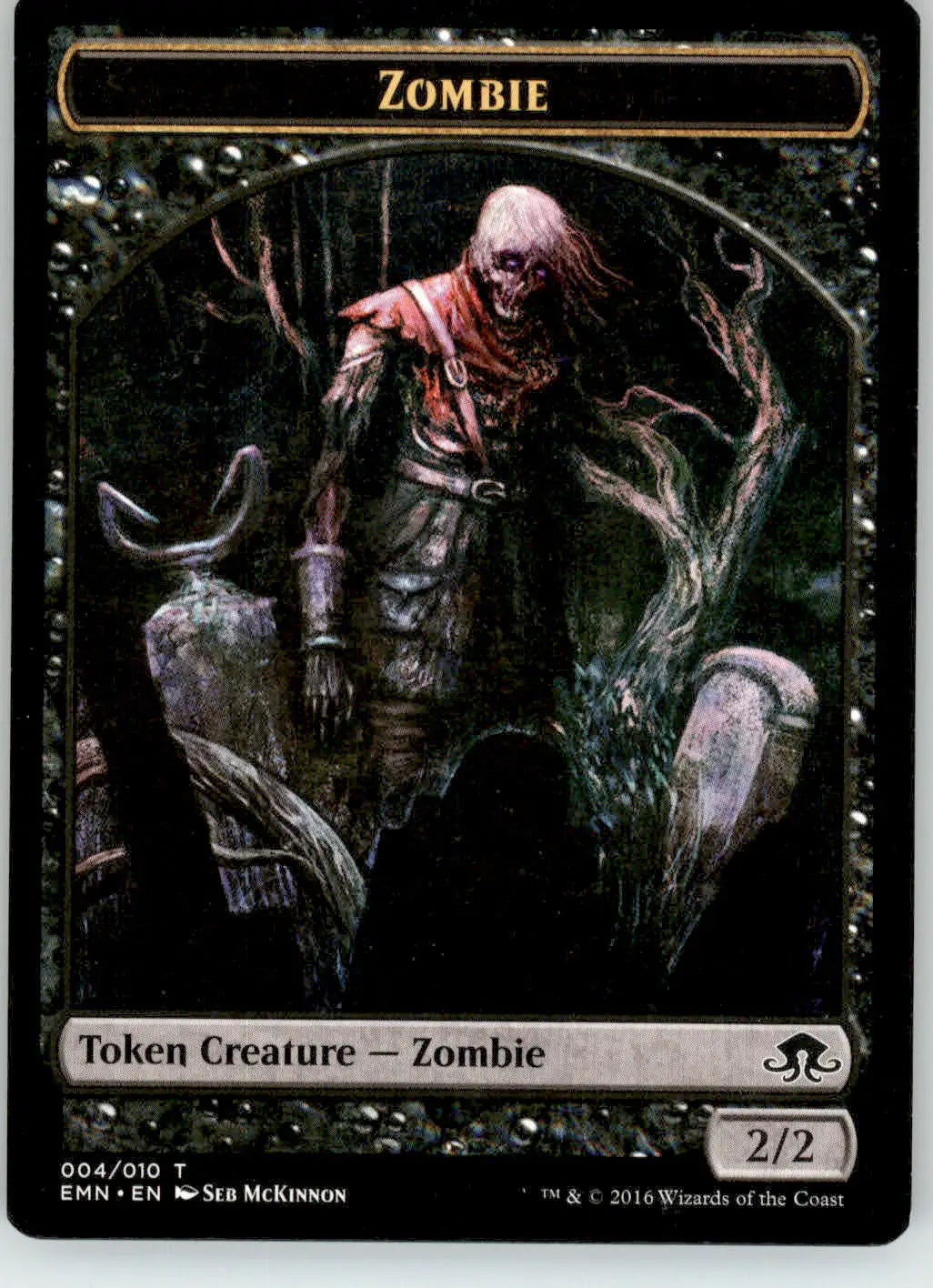 Zombie Token (004) - Eldritch Moon - 4 - NM Magic: The Gathering - Magic Card Single