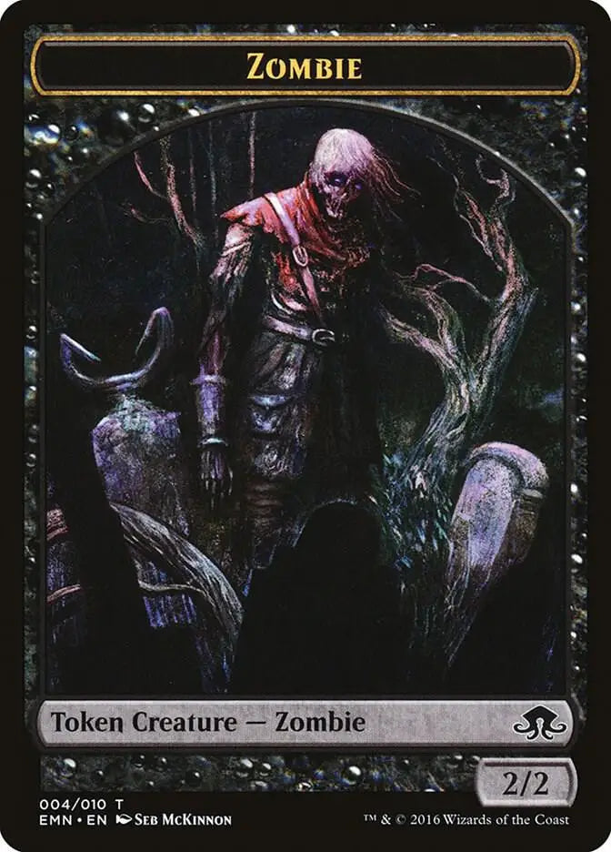 Zombie Token (004) - Eldritch Moon - 4 - NM Magic: The Gathering
