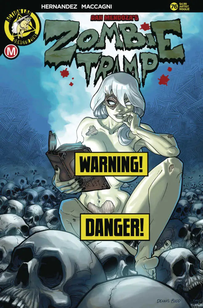Zombie Tramp comic book cover featuring Mummy Tramp in Zombie Tramp Ongoing #76