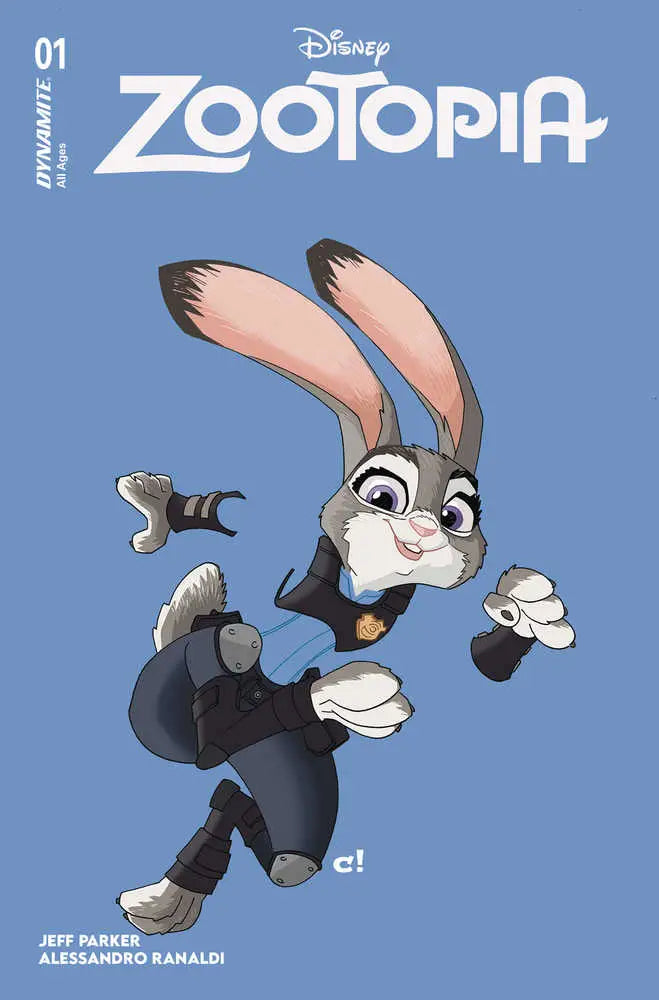 Zootopia #1 Cover C Rousseau Color Bleed - Comic Book