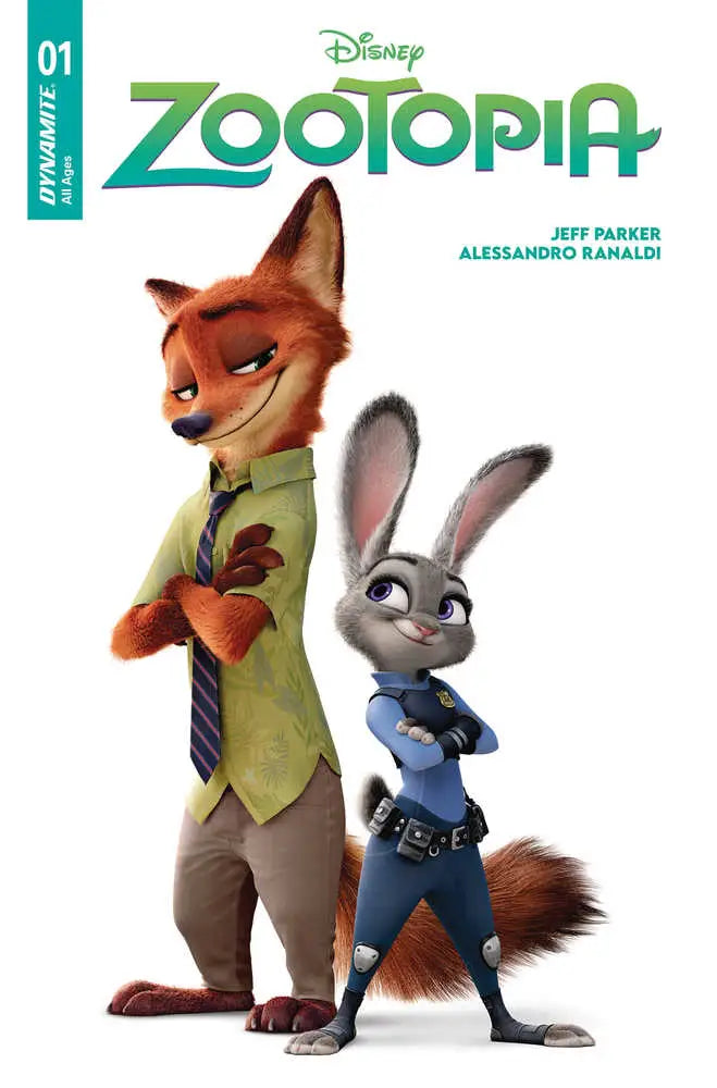 Zootopia #1 Cover E Movie Characters - Comic Book
