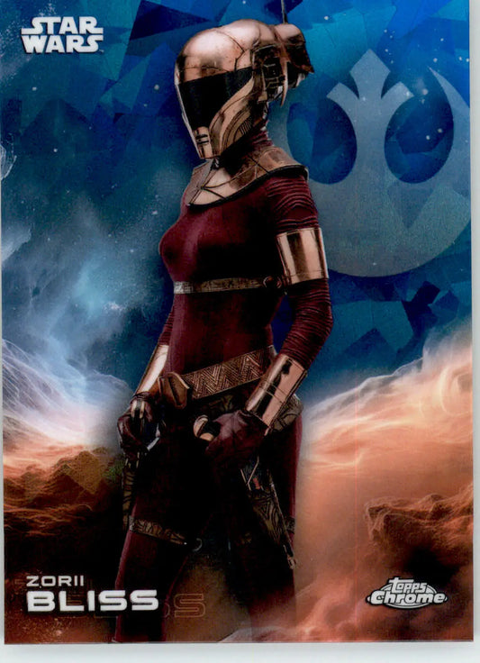 Zorii Bliss - 2025 Topps Chrome Sapphire Edition Star Wars - #200 - Non_sport - Star Wars Card Single