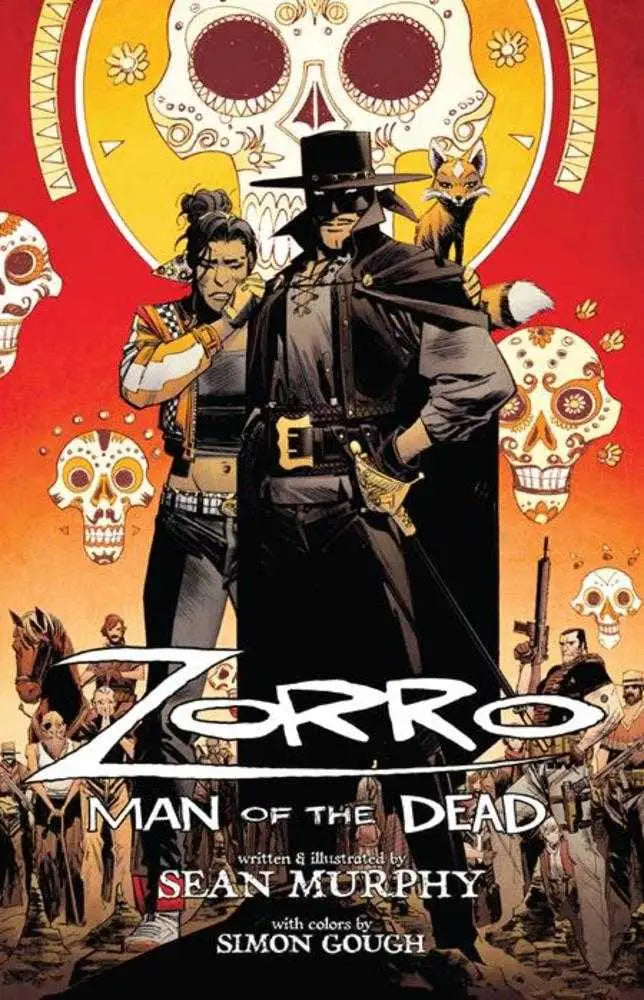 Cover of Zorro TPB Volume 01 Man Of The Dead comic book featuring Zorro in action