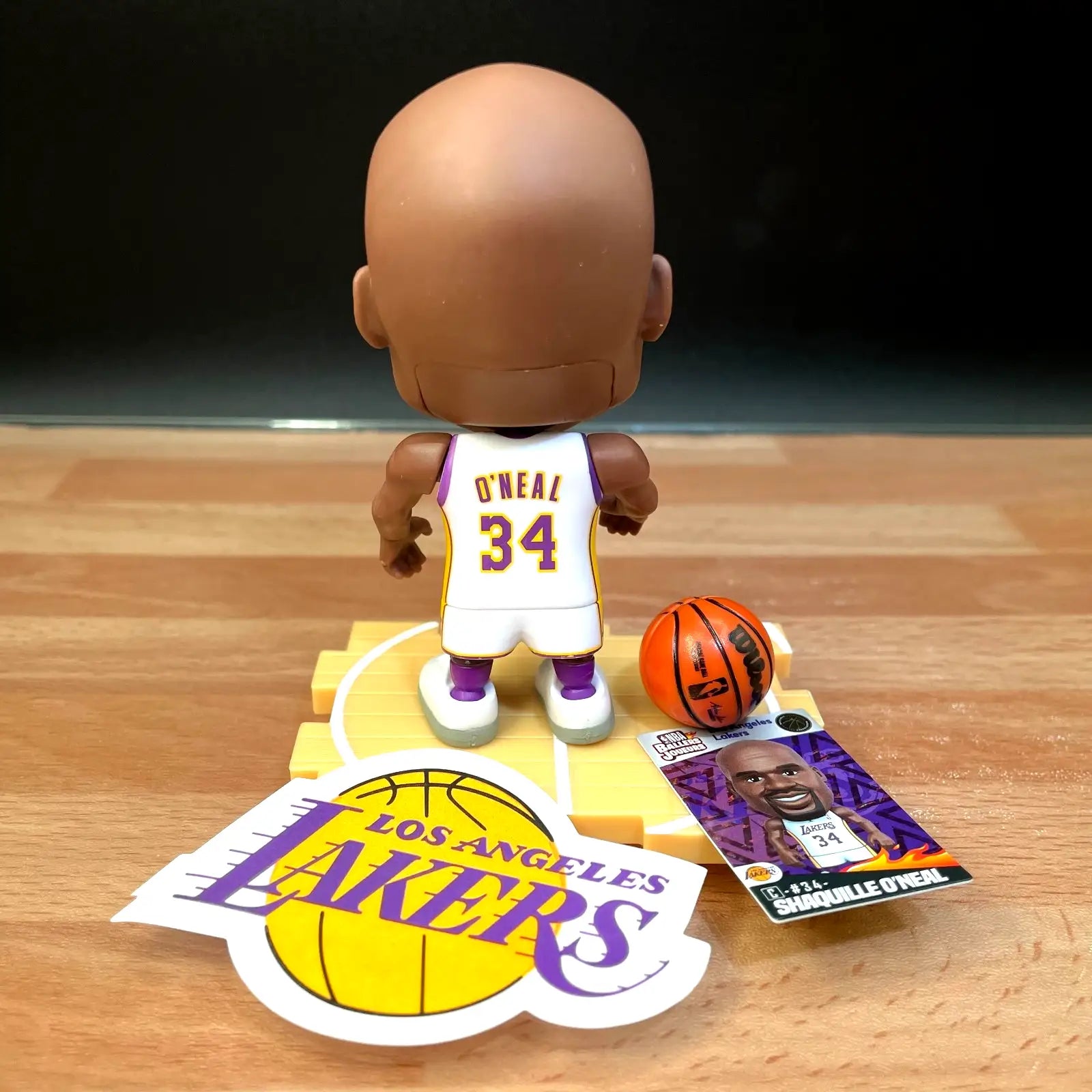 ZURU NBA Ballers Series 2 Shaquille O’Neal LA Lakers White Uniform Shaq - Action Figure & Toy