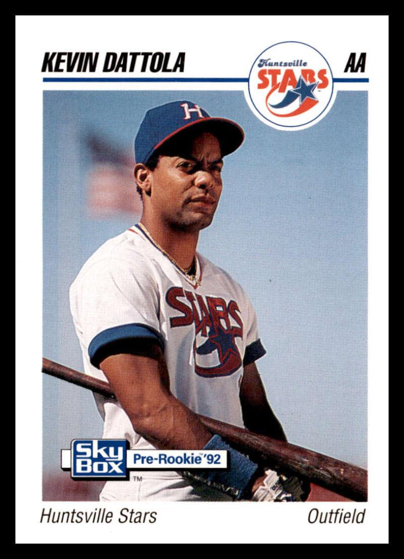 1992 Skybox AA #129 Kevin Dattola Huntsville Stars NM-MT Baseball Card Image 1