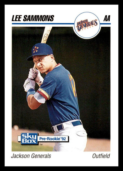 1992 Skybox AA #146 Lee Sammons Jackson Generals NM-MT Baseball Card Image 1