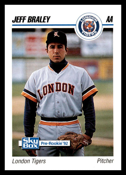 1992 Skybox AA #170 Jeff Braley London Tigers NM-MT Baseball Card Image 1