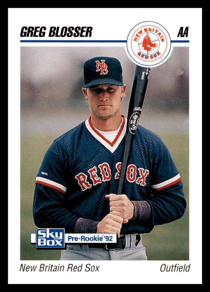 1992 Skybox AA #203 Greg Blosser New Britain Red Sox NM-MT Baseball Card Image 1