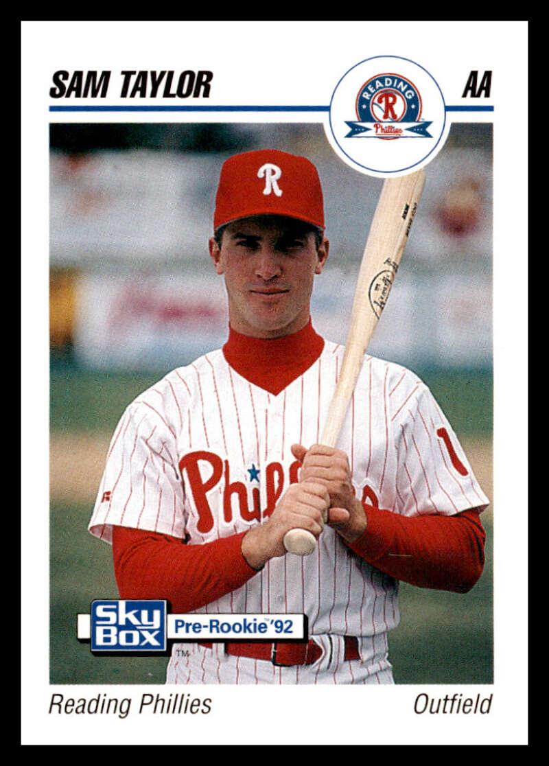 1992 Skybox AA #238 Sam Taylor Reading Phillies NM-MT Baseball Card Image 1
