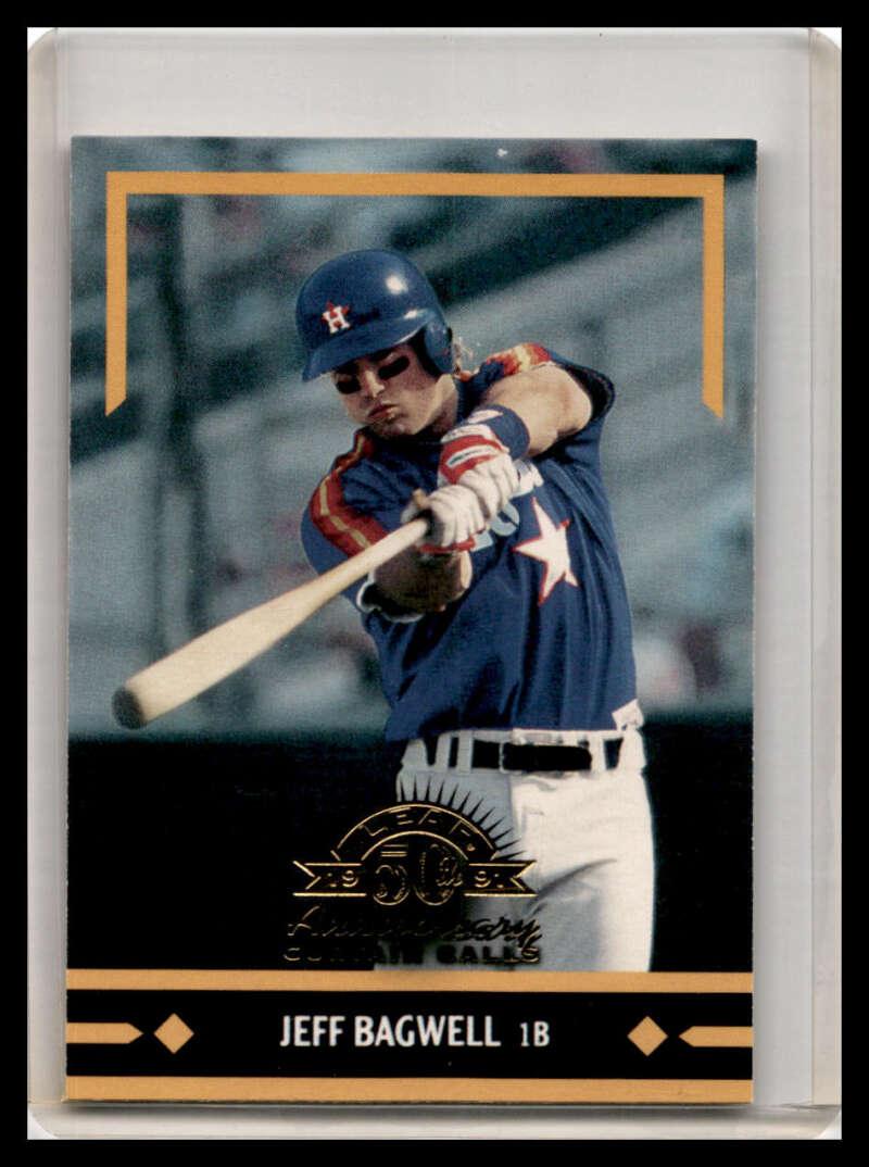 1991 Leaf #149 Jeff Bagwell Gold Rookies NM-MT Baseball Card Image 1