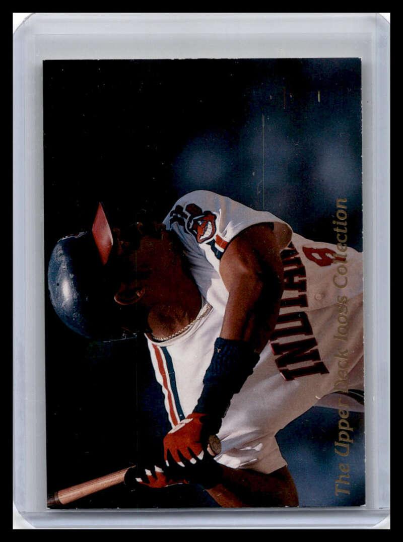 1993 Upper Deck #WI 12 Albert Belle NM-MT Cleveland Indians Baseball Card Image 1