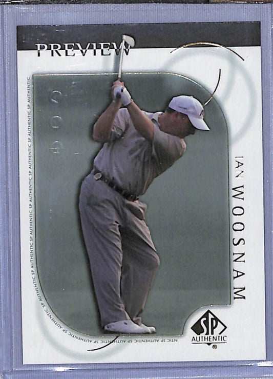 2001 Upper Deck SP Authentic Preview #2 Ian Woosnam NM-MT Golf Card  Image 1