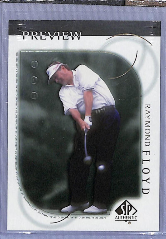 2001 Upper Deck SP Authentic Preview #5 Raymond Floyd NM-MT Golf Card  Image 1