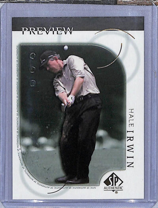 2001 Upper Deck SP Authentic Preview #8 Hale Irwin NM-MT Golf Card  Image 1