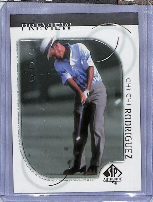 2001 Upper Deck SP Authentic Preview #19 Chi Chi Rodriguez NM-MT Golf Card  Image 1
