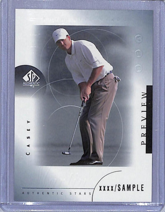 2001 Upper Deck SP Authentic Preview #30 Casey Martin NM-MT Golf Card  Image 1